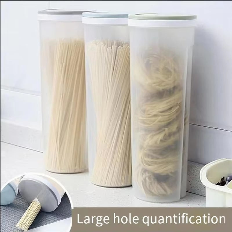 Noodles Sealed Can Kitchen Accessories Food Grade Plastic Kitchen Storage & Organization Quantitative Divided Can Storage Box