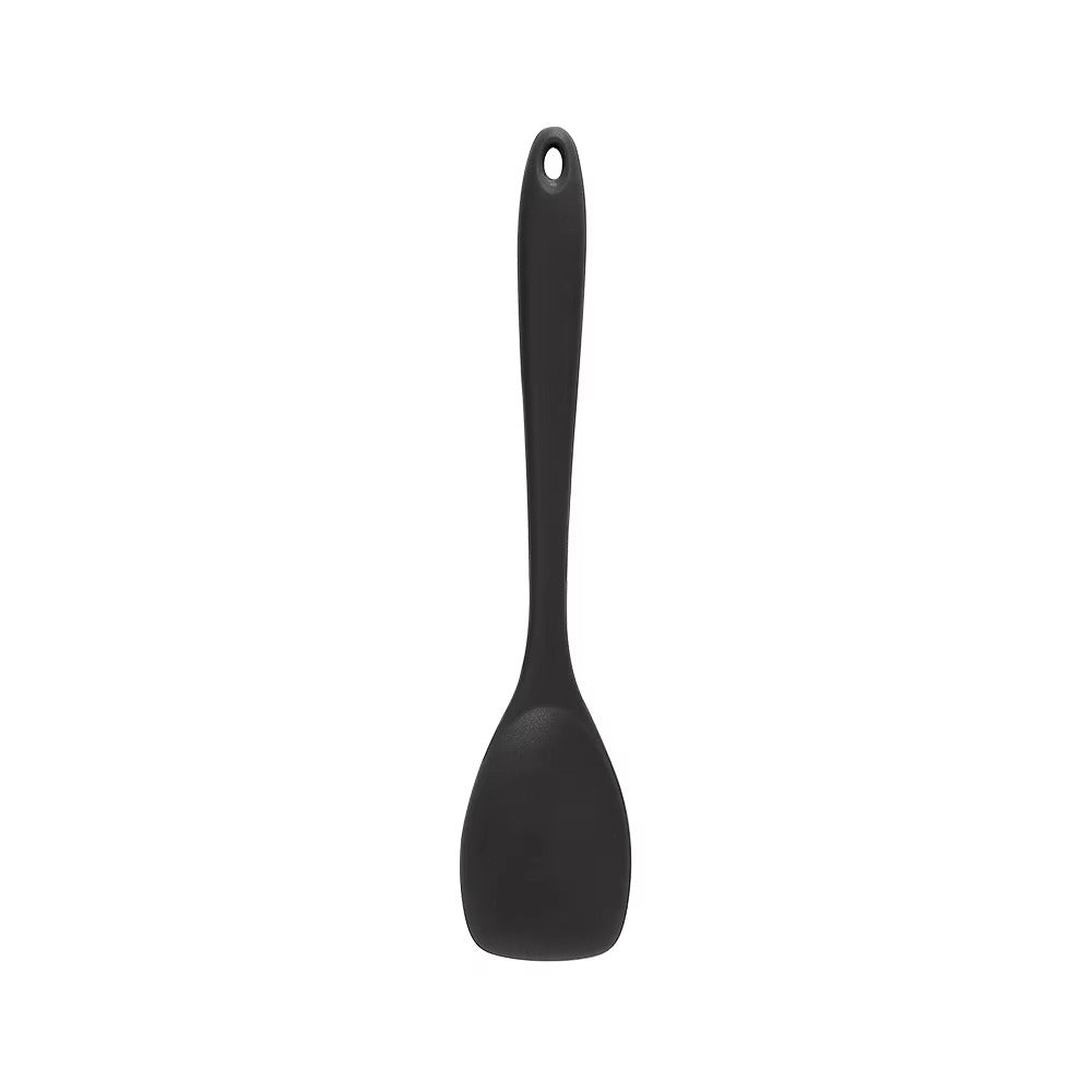 1PC Silicone Flat Head Shovel Integrated all Inclusive Salad Spoon non Stick Pot Spatula Silicone Kitchen Utensils