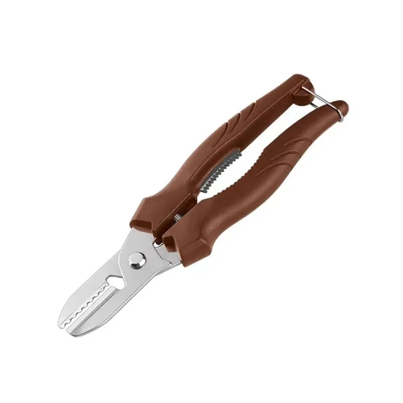 For Kitchen Multipurpose Chestnut Scissors Peeler Chestnut Shell Peeling and Leather Clip Cross Cutting Knife Chestnut Peeler