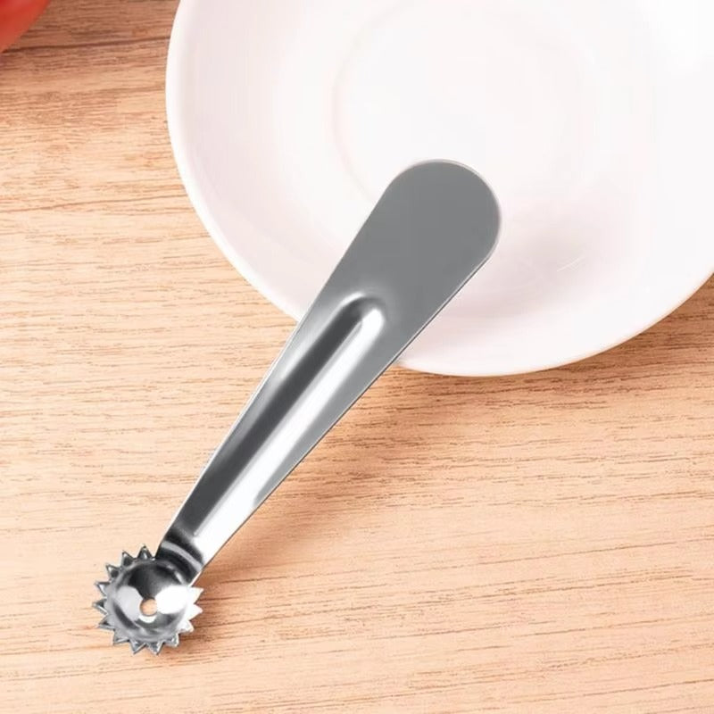 4Pieces Stainless Steels Kitchen Corer Tool For Strawberries Tomatoes Huller M68E