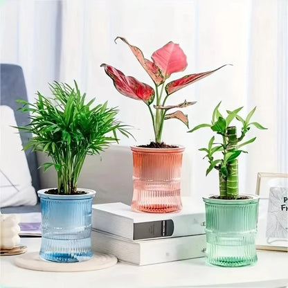 Lazy Hydroponic Flower Pot Automatic Water-Absorbing Flowerpot