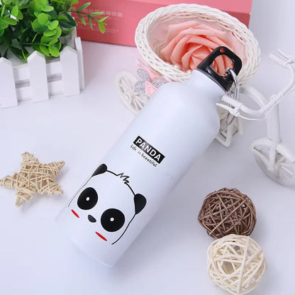 Cute Animal Water Bottle for Kids, Outdoor Portable Sports Bottle, Cycling, Camping, Hiking, School Water Bottle Gift